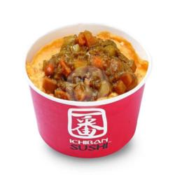 Omellet Curry Donburi