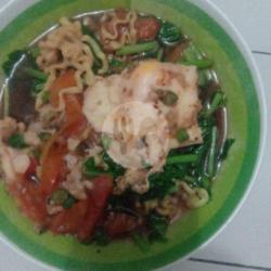 Mie Ramen Sosis, Bakso, Telor