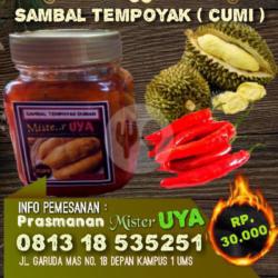 Sambal Tempoyak Durian ( Cumi )