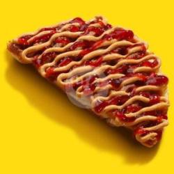 Peanut Butter & Jelly Croffle