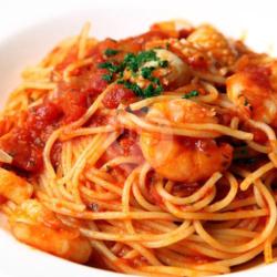 Spaghetti Udang Pedas