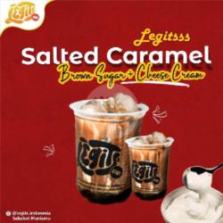 Salted Caramel Brown Sugar Boba   Cheese Cream