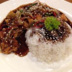 Nasi Chicken Black Peper