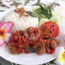 Paket Kulit Ayam Sambal Geprek