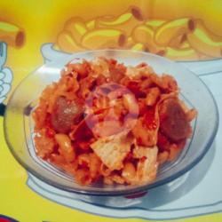 Macaroni Basah   Kembang Tahu.