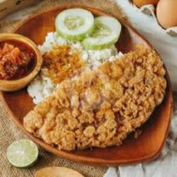 Nasi Telor Krispy