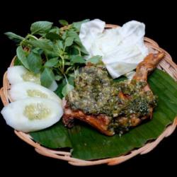 Ayam Geprek Paha Sambel Ijo