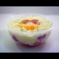 200 Ml Salad Buah Creamy Melon Cheese