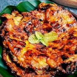 Nasi Telor Dadar Bakar Madu