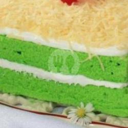 Puding Cake Pandan Keju