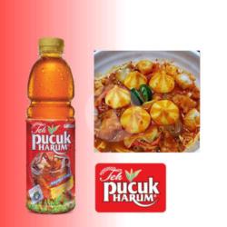 Berkat Pucuk - Seblak 4 Varian Isi   Dumping Keju(1) X Teh Pucuk Harum 350ml