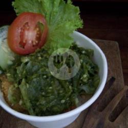 Nasi Katsu Geprek Cabe Ijo