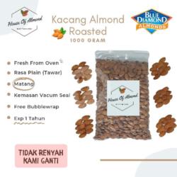 Kacang Almond Panggang 1000 Gram