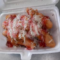 Pisang Keju Strawberry