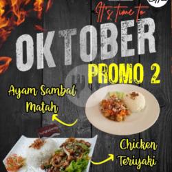 Promo 2 ( Chicken Teriyaki   Ayam Sambal Matah)