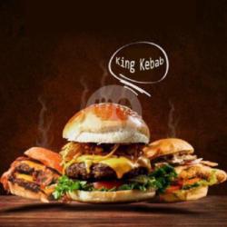 Burger D.sapi Stick   Keju Double Stick