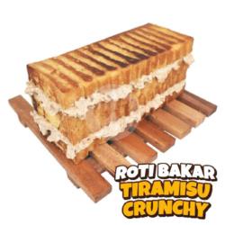 Roti Bakar Tiramisu Crunchy