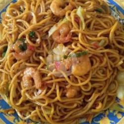 Bakmi Goreng Udang Bumbu Xo Sauce Pedas