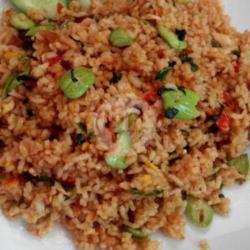 Nasi Goreng Petei Cabe Merah Telur