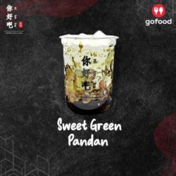 Sweet Green Pandan (tanpa Boba)