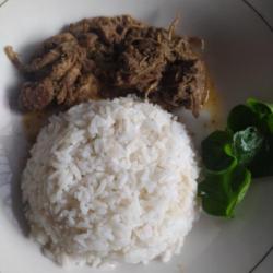 Nasi Rendang Ayam Suwir