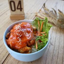 Rice Bowl Chiken Mentai