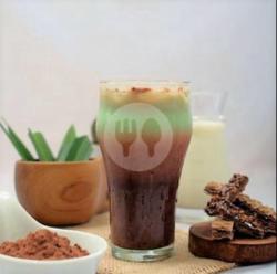 Chocolate Pandan Latte