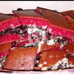 Martabak Redvelvet Coklat Susu