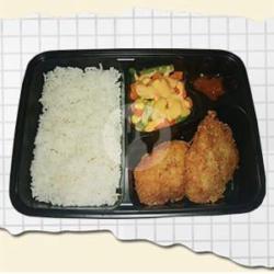 Nasi Bento Chicken Katsu