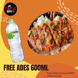 Nasi Chiken Katsu   Air Mineral600ml