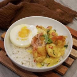 Nasi Udang Telur Asin