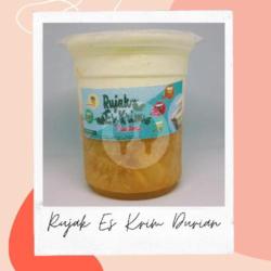 Rujak Es Krim Durian