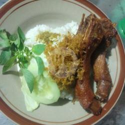 Nasi Kepala Ayam Goreng