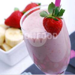 Juice Pisang Strawbery