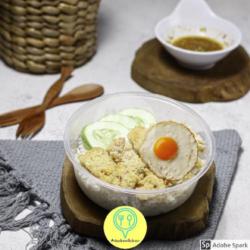 Promo Ricebowl Nasi Jeruk Dori Crispy   Telor Omega