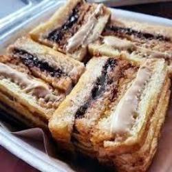 Roti Bakar Choco Crunchy Nanas