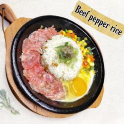 Beef Pepper Rice