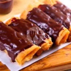 Lumpia Pisang Coklat Lumer
