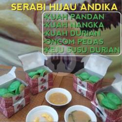 Kue Serabi Hijau Duren