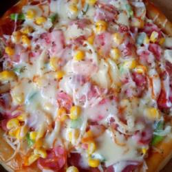 Beef Corn  Pizza