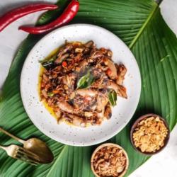 Lauk Aja- Cumi Bawang Goreng Pedas