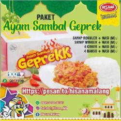 Paket Sayap Winger Geprek