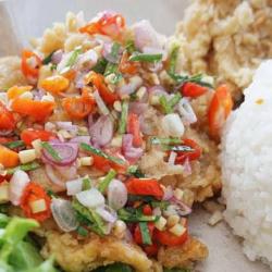 Paket Ayam Geprek Sambal Matah