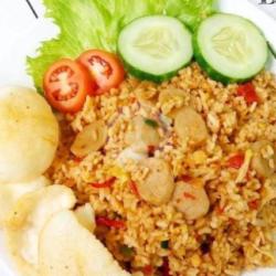 Nasi Goreng Campur Bakso   Telor