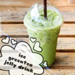 Es Greentea Jelly Drink