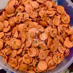 Kripik Sosis Pedas Balado