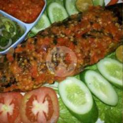 Ikan Cakalang Bakar Rica Rica   Nasi