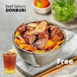 Beef Saikoro Donburi