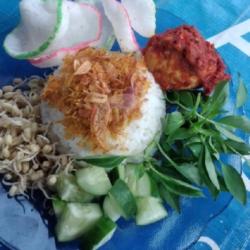 Nasi Ulam Telur Balado