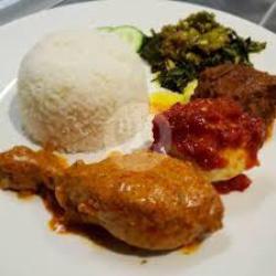 Nasi Padang Ayam Rendang